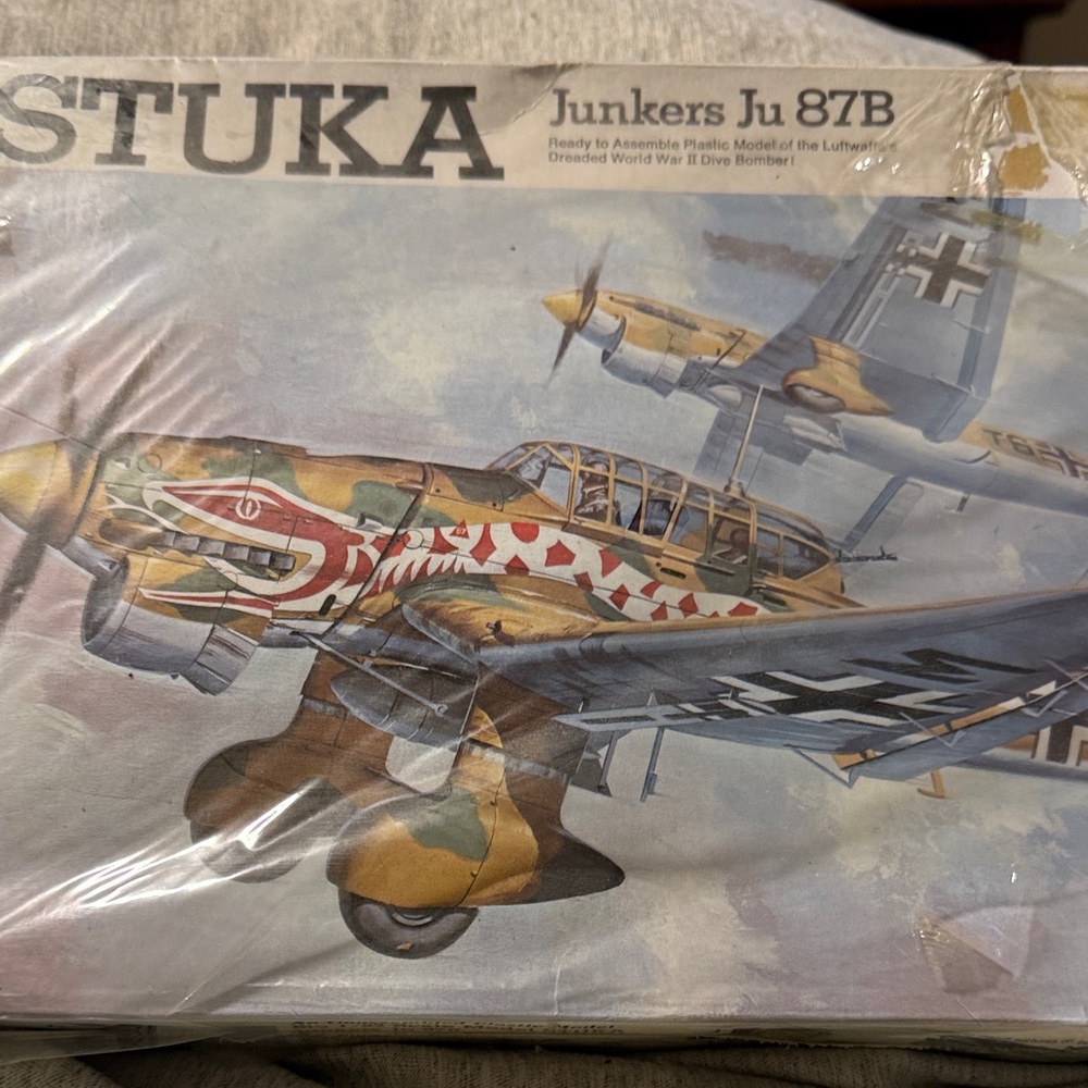 Revell Stuka Junkers Ju 87B Model Kit - Multicolor